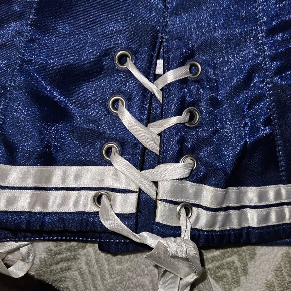 NWT Sailor Corset + FREE! Steel Boned 26" MED - Picture 4 of 16